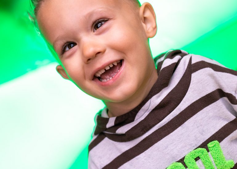 Kinderportrait - Farbenspiel