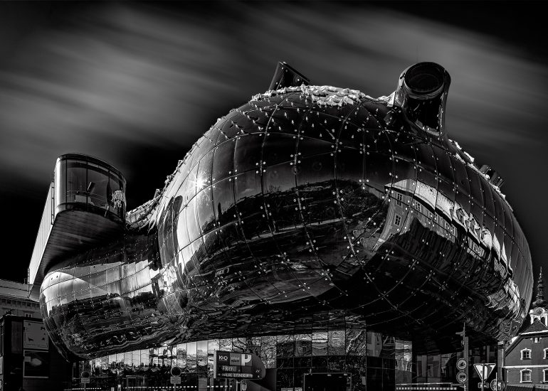 Gesamtübersicht Kunsthaus Graz