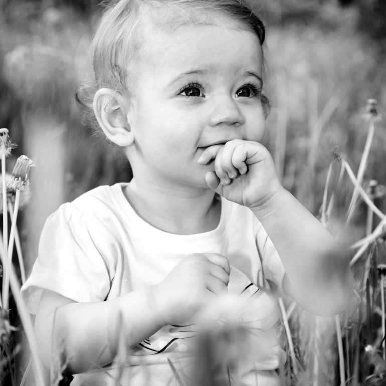 Portrait eines Kleinkindes