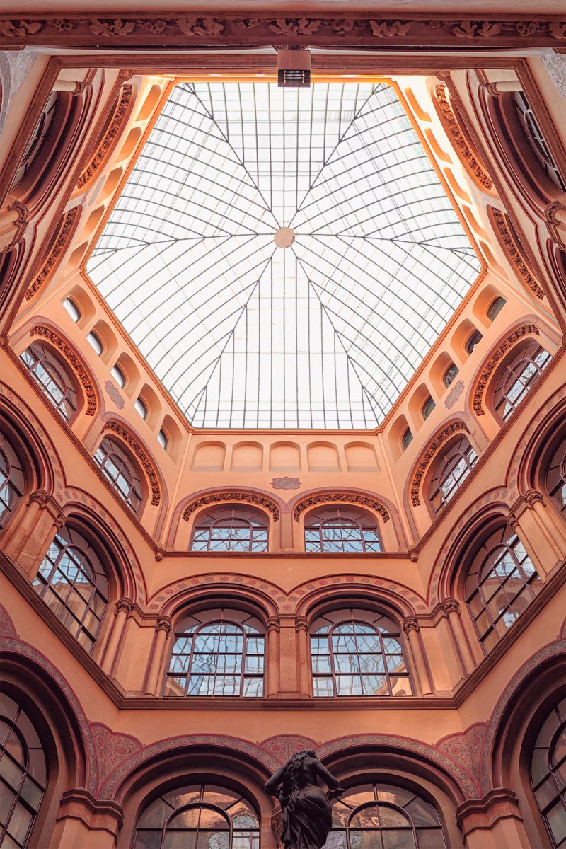Palais Ferstel Passage in Wien - Basarhof