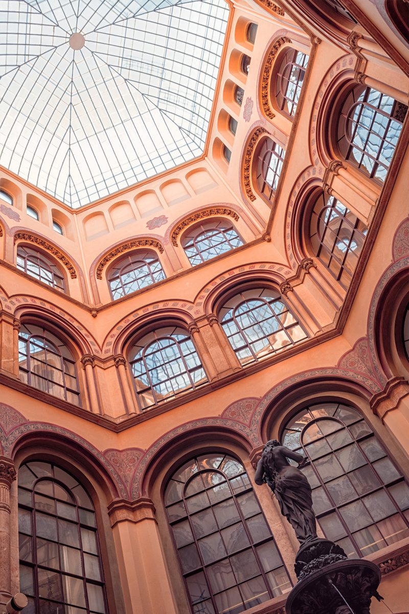 Palais Ferstel Passage in Wien - Basarhof