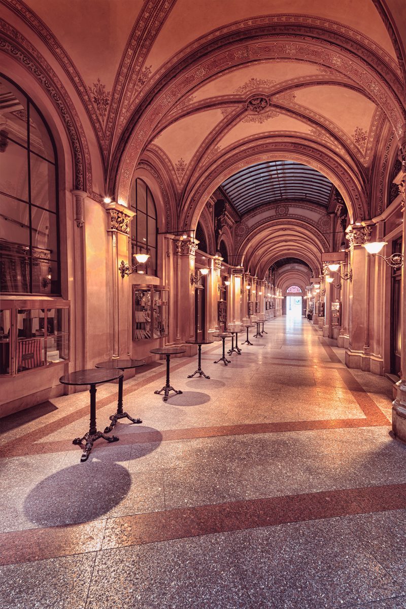 Palais Ferstel Passage in Wien - Ostteil der Passage