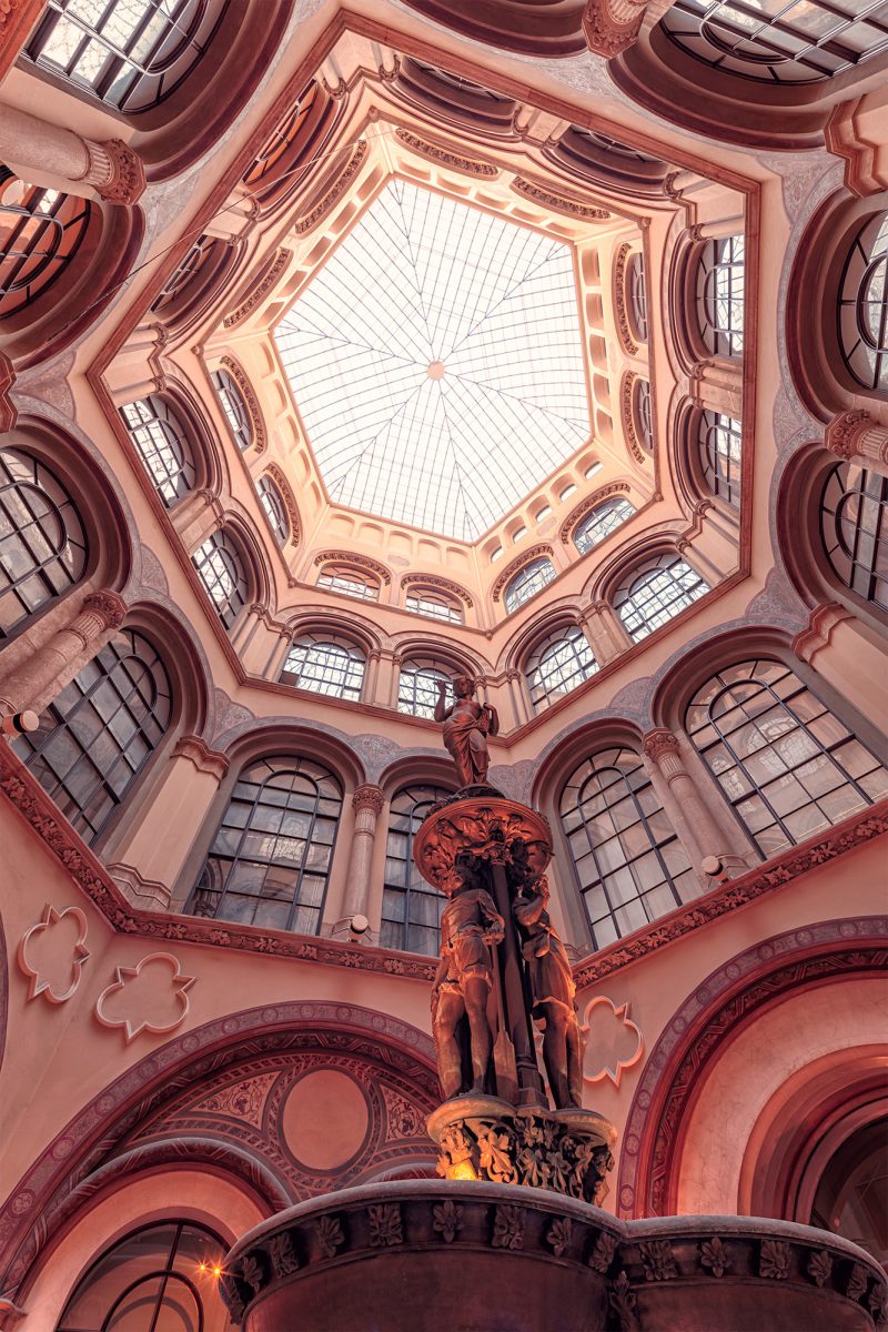 Palais Ferstel Passage in Wien - Basarhof